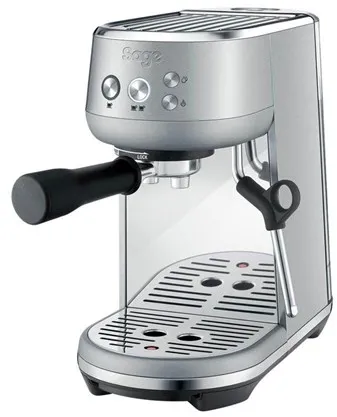 Sage SES450BSS4EEU1 the Bambino - kaffemaskin med melkeskummer - 9 bar - børstet rustfritt stål