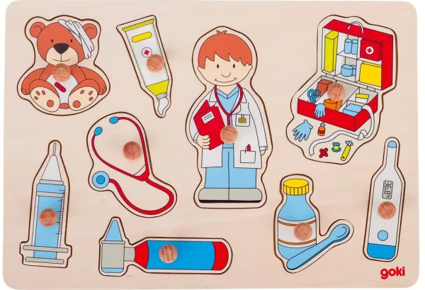 Puslespill, hos legen